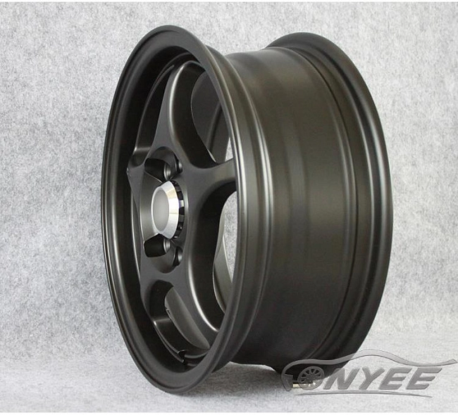 картинка Новые диски A-Tech Monoblock R14 4X100/4X114,3 ET38 J5,5 черный мат магазин  StreetTuning 