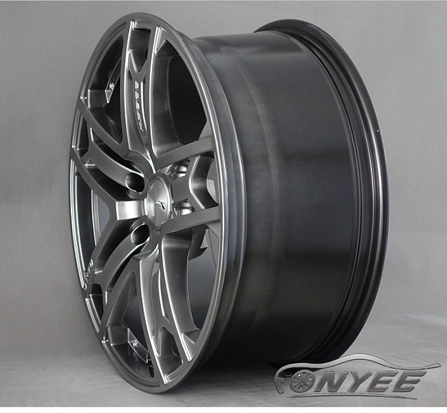 картинка Новые диски Takuma RS600 аналог Kahn RS600 R19 5х130 ET35 J8,5 серебро + черный магазин  StreetTuning 