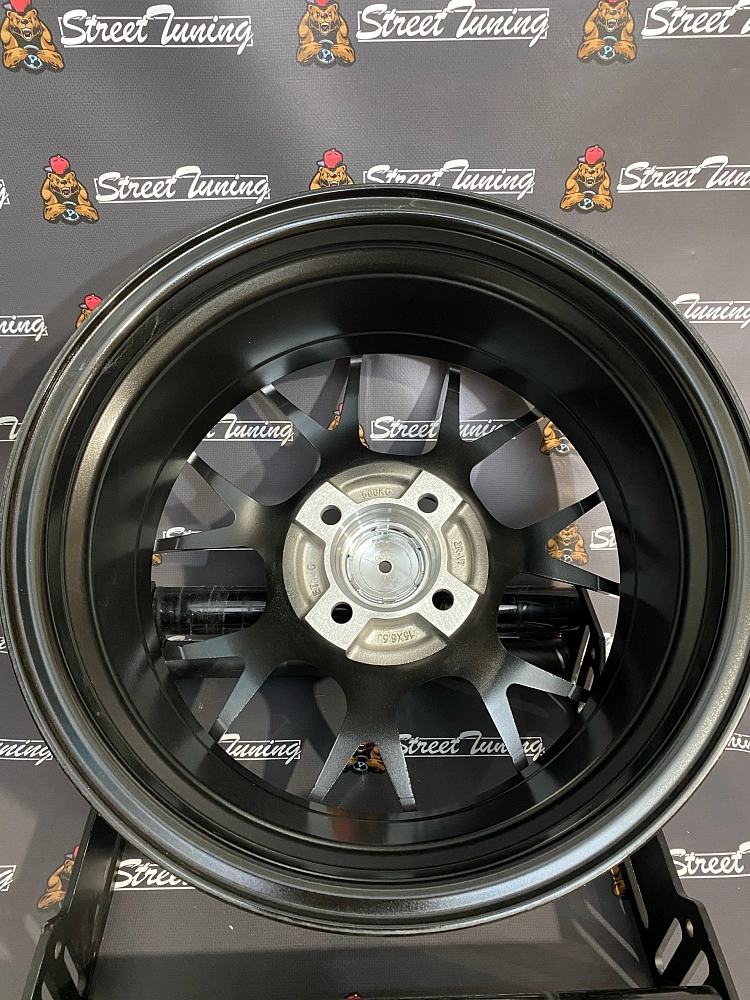 картинка Новые диски BBS R15 J6.5 ET38 4X100, Hyper Black от магазина  StreetTuning