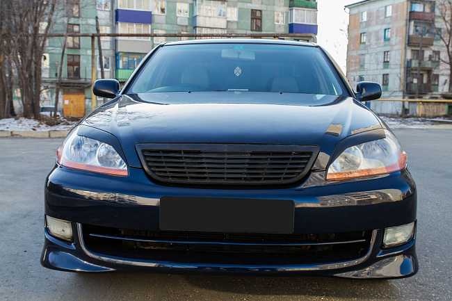 картинка Toyota Mark II 110 2000—2004 Накладки на фары (реснички) компл.-2 шт. магазин  StreetTuning 