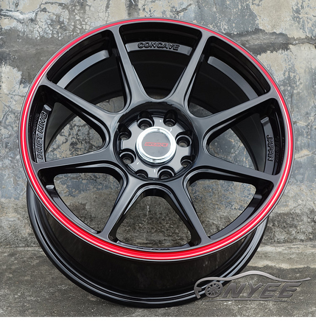 картинка Новые диски BRAVE R16 4x100 ET38 J7 черные магазин  StreetTuning 