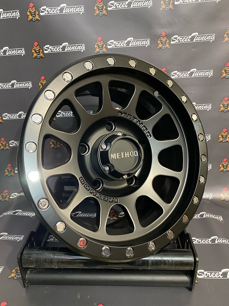 картинка Новые диски METHOD R15 J8 ET0 5x150 Black от магазина  StreetTuning