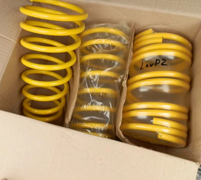 картинка Пружины подвески для Toyota Caldina\Avensis\Carina\Corona st195-215 (-35) задние магазин  StreetTuning 