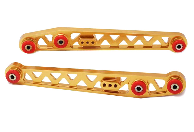 картинка Задние нижние рычаги Honda Civic EK 1996-2000 г, золотые магазин  StreetTuning 