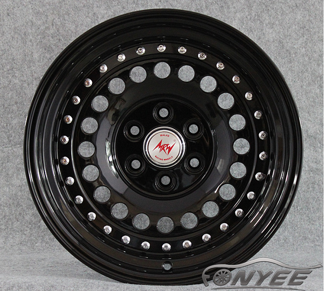 картинка Новые диски Raguna D-Force AKRO R16 6X139,7 ET-5 J9 черные магазин  StreetTuning 