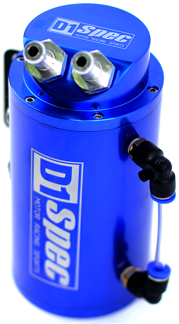картинка Маслоуловитель D1 Style синий магазин  StreetTuning 