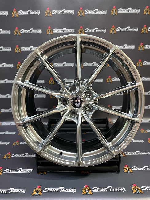 картинка Новые диски HRE DQ015 Flow Forming R19 J8.5 ET35 5x114.3 Hyper Black магазин  StreetTuning 