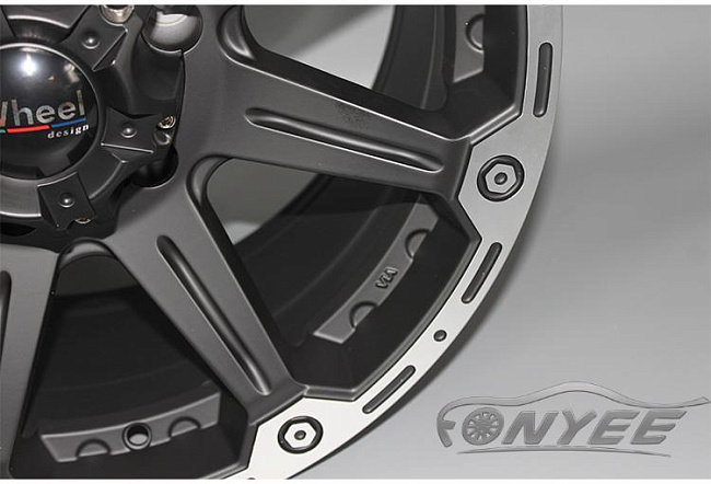 картинка Новые диски TUFF 02 R18 6X139,7 ET15 J8,5 черные матовые магазин  StreetTuning 