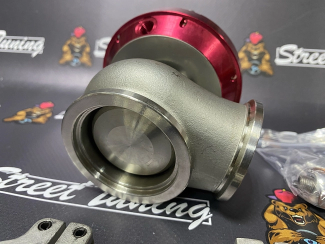 картинка Вестгейт (Wastegate) 44 мм Epman Sport V-band красный магазин  StreetTuning 