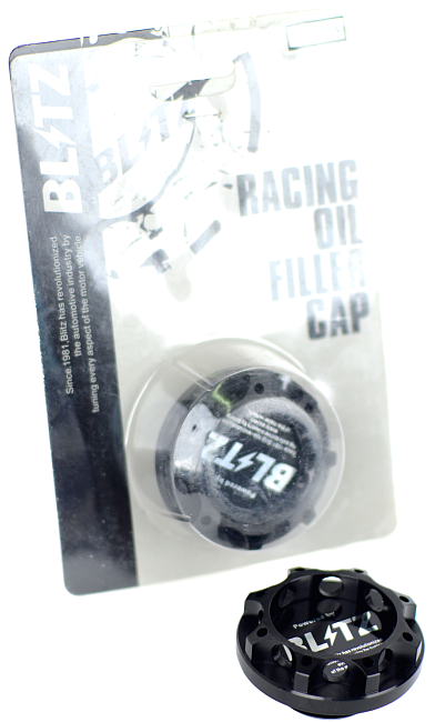 картинка Крышка маслозаливной горловины Blitz for Toyota, черная магазин  StreetTuning 