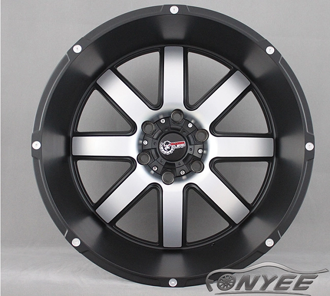 картинка Новые диски TUFF RuGGed RT888 R20 5X120 ET-44 J12 серебро + черный магазин  StreetTuning 