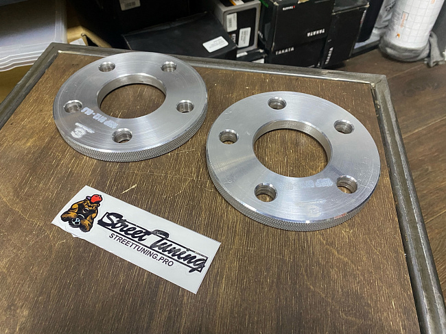 картинка Проставка Starleks 15 мм 5x112  цо 66.6 без борта РФ магазин  StreetTuning 