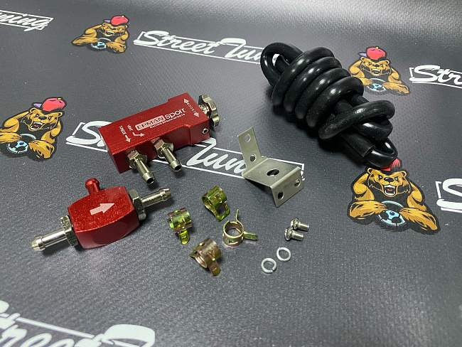 картинка Буст контроллер механический Epman Sport, КРАСНЫЙ магазин  StreetTuning 