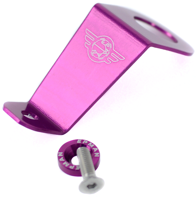 картинка Крепеж радиатора Epman для Honda 92-95 CIVIC EG6 EG9 EG Si цвет фиолетовый магазин  StreetTuning 