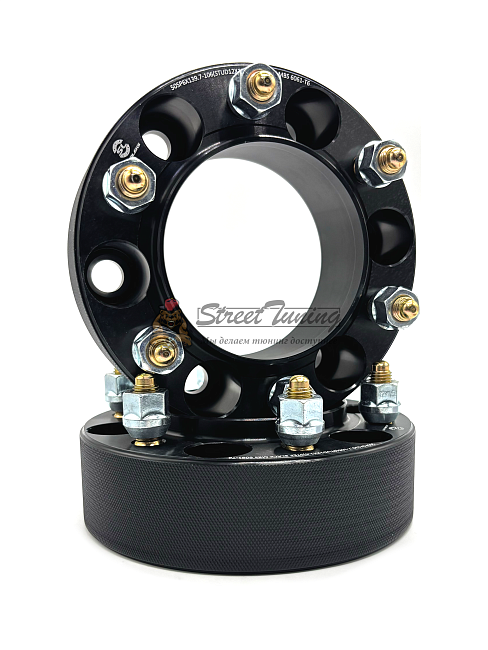картинка Проставка Starleks 50 мм 6x139.7, 12x1.5 цо 106 Black магазин  StreetTuning 