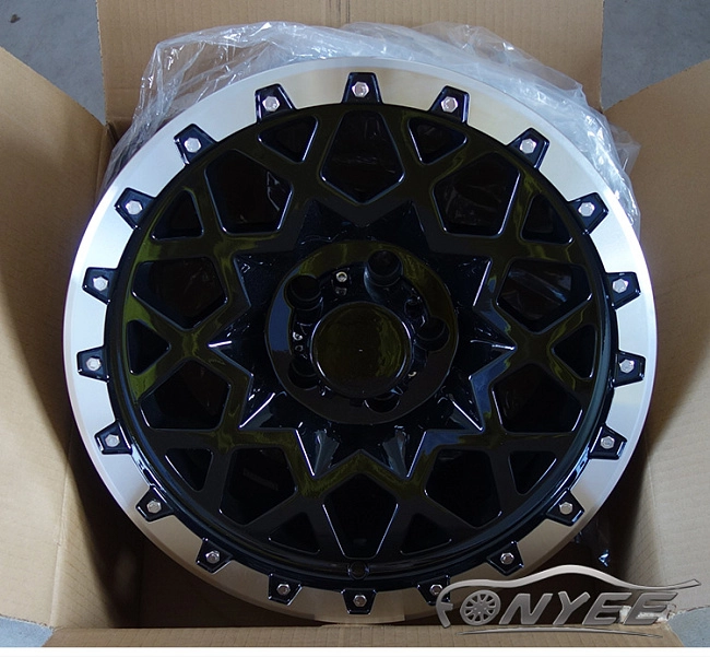 картинка Новые диски Black Rhino Sprocket R17 6X114,3 ET0 J8,5 черный + серебро магазин  StreetTuning 