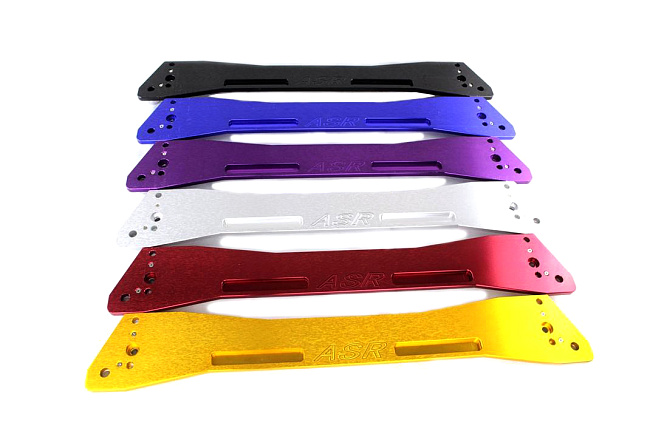 картинка Задний усилитель подрамника ASR style для Honda Civic 1992-1995 г, черный магазин  StreetTuning 