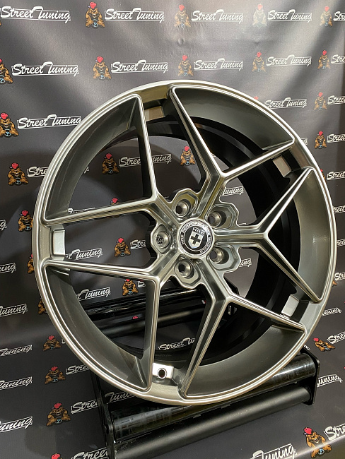 картинка Новые диски HRE FF11 Flow Forming R18 J8 ET38 5X108, Hyper Black магазин  StreetTuning 
