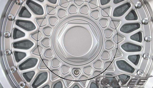 картинка Новые диски BBS RS R16 4X100/108 ET20 J9 серебро + полированная полка магазин  StreetTuning 