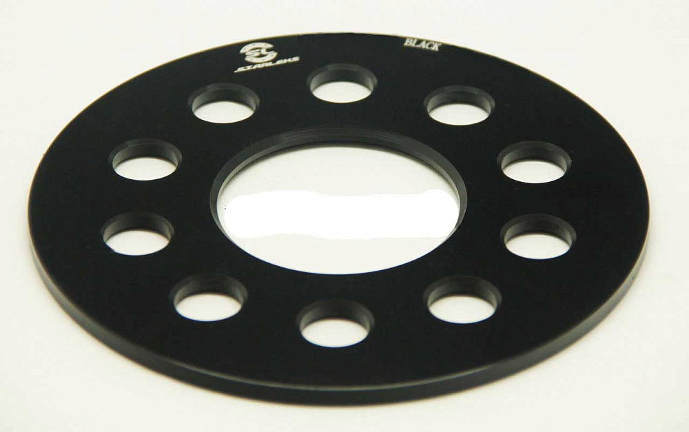 картинка Проставка Starleks 5 мм 5x115 цо 70.3 сквозная Black от магазина  StreetTuning