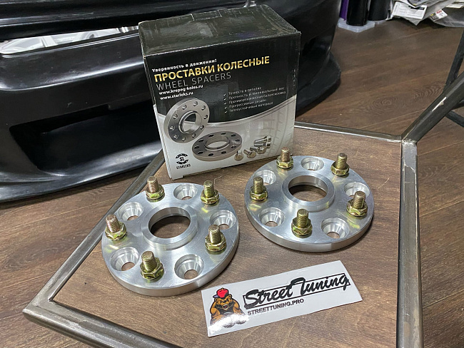 картинка Проставка Starleks 15 мм 5x114,3 12x1.5 цо 60,1 - РФ магазин  StreetTuning 