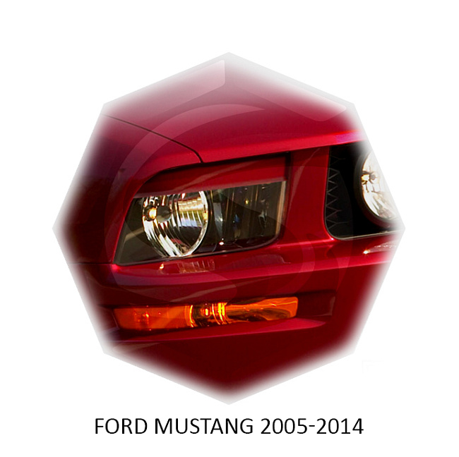 картинка Реснички на фары для  FORD MUSTANG 2005-2014г магазин  StreetTuning 