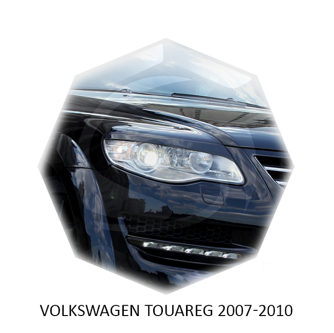 картинка Реснички на фары для  VOLKSWAGEN TOUAREG 2007-2010г магазин  StreetTuning 