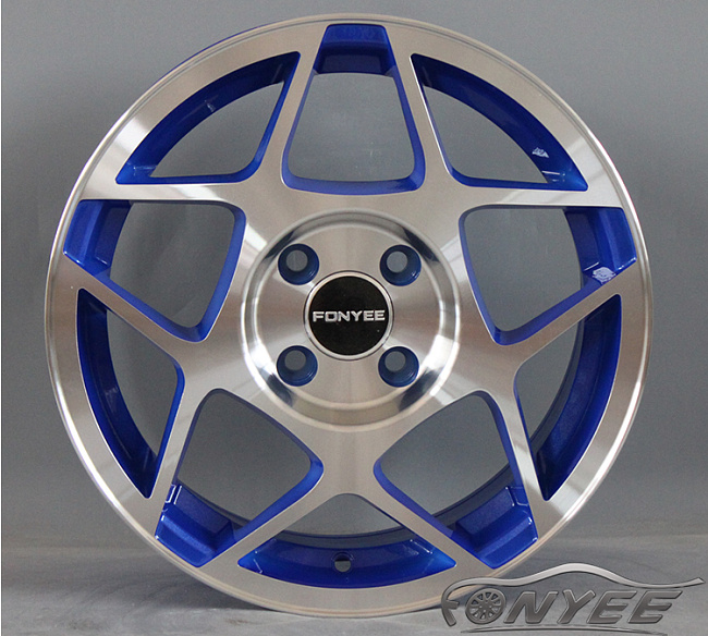 картинка Новые диски 3SDM 0.08 R15 4x100 ET35 J7 синий + серебро магазин  StreetTuning 