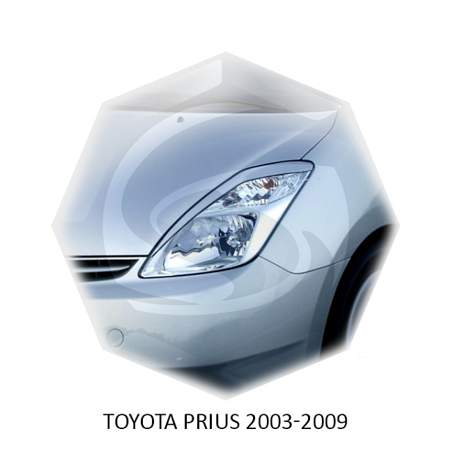 картинка Реснички на фары для  TOYOTA PRIUS 2003-2009г магазин  StreetTuning 