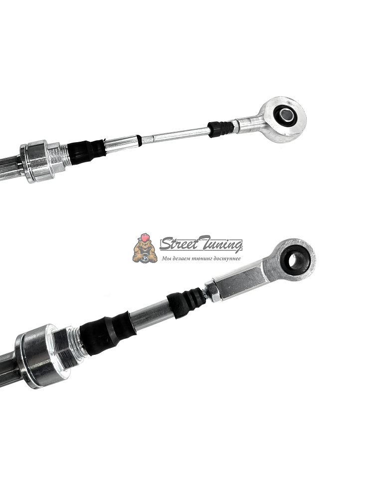 картинка Тросы кулисы КПП (Shifter Cables) для Honda / Acura K-Series, RSX K20/K24, Civic EG/EK Swap от магазина  StreetTuning