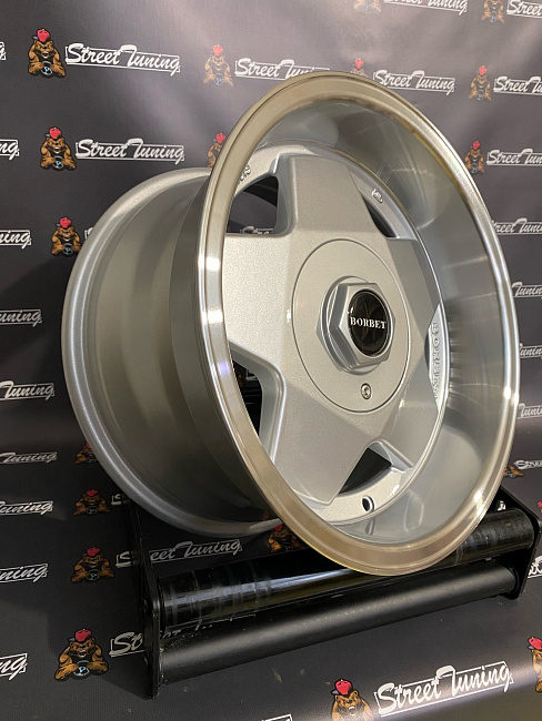 картинка Новые диски Borbet A R15 J8 ET15 4X100/4X114.3, Silver магазин  StreetTuning 