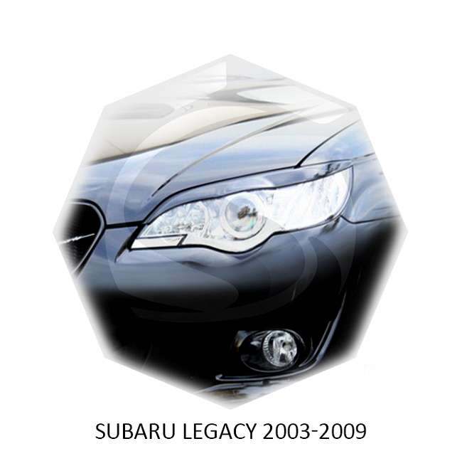 картинка Реснички на фары для  SUBARU LEGACY 2003-2006г магазин  StreetTuning 