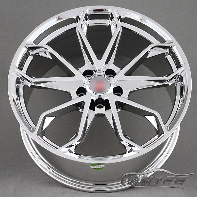 картинка Новые диски HRE S201 Replika R19 5X112 ET28 J8,5, хром магазин  StreetTuning 