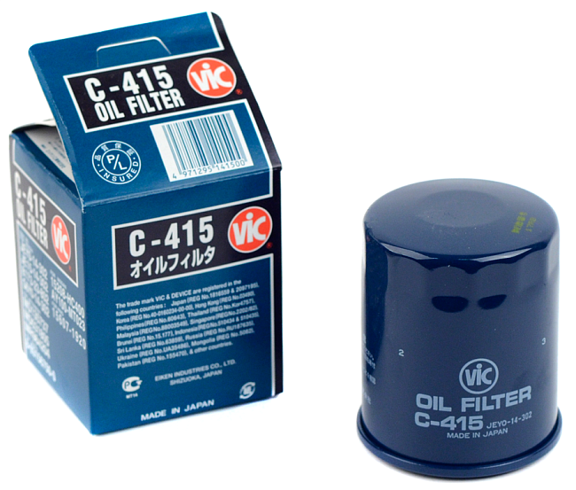 картинка Масляный фильтр VIC C-415 магазин  StreetTuning 