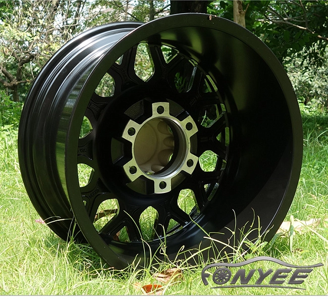 картинка Новые диски Black Rhino Sprocket R16 6X139,7 ET-6 J8,5 черный глянец + серебро магазин  StreetTuning 