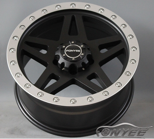 картинка Новые диски MVF-968 R17 5X127 ET10 J7,5 черный мат + серебро магазин  StreetTuning 