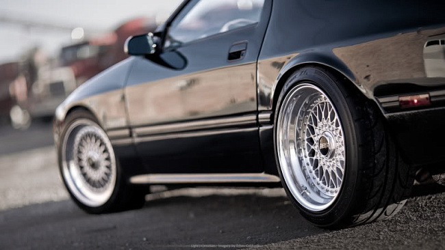 картинка Новые диски BBS RS R17 4X100/114,3 ET15 J10 серебро + полированная полка магазин  StreetTuning 