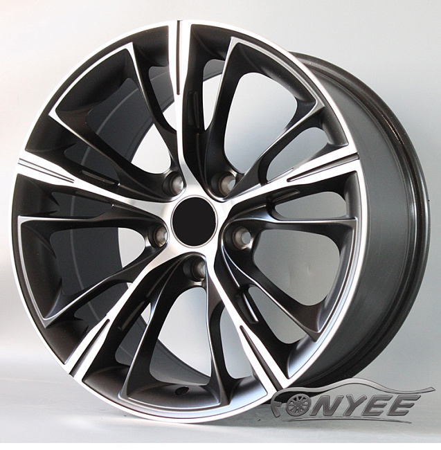 картинка Новые диски BMW Series 660 R19 5x120 ET33 J9,5 Черный мат + серебро магазин  StreetTuning 