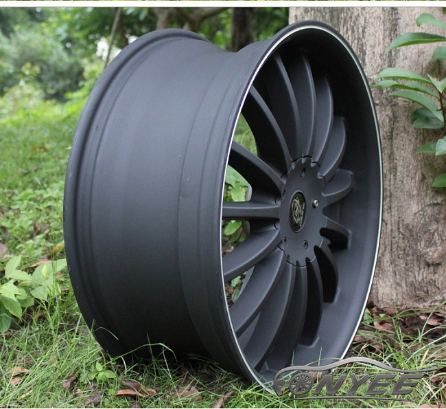 картинка Новые диски C Square C R20 5X108/5X114,3 ET40 J8,5 черный мат магазин  StreetTuning 