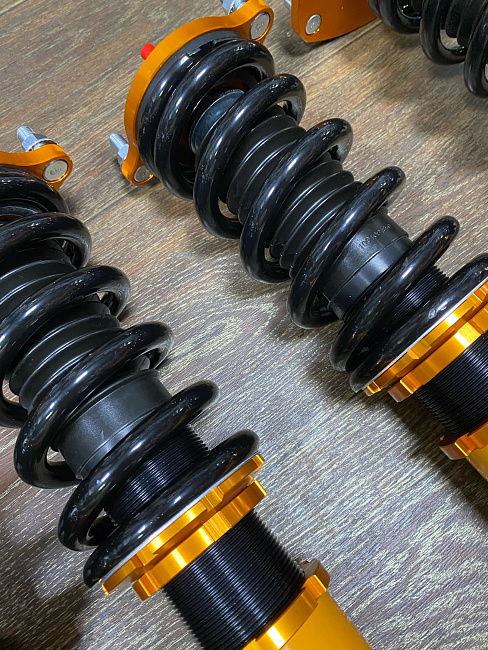 картинка Винтовая подвеска койловеры Maxpeedingrods для Subaru Legacy 05-09 BL магазин  StreetTuning 