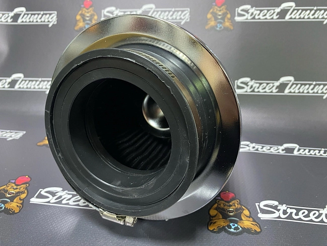 картинка Воздушный фильтр нулевого сопротивления со съемными фланцами 76/89/100 магазин  StreetTuning 