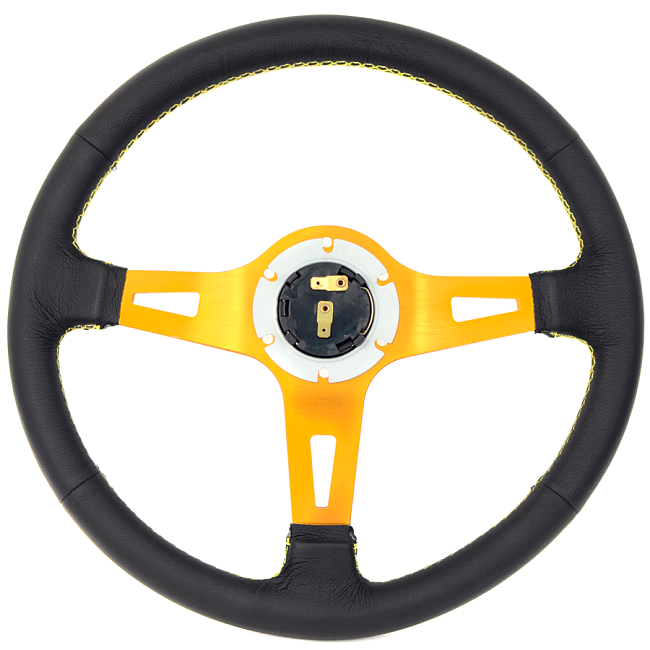 картинка Спортивный руль Sparco Style, золотой магазин  StreetTuning 