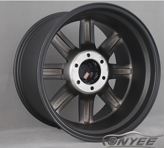 картинка Новые диски TUFF RuGGed RT888 R20 5X120 ET-44 J12 серебро + черный магазин  StreetTuning 