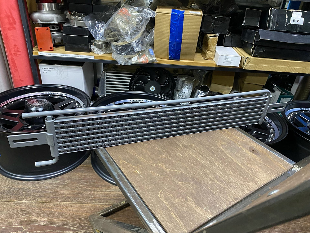 картинка Радиатор АКПП TC-809 аналог AW30199F0B от Mazda CX, боковая подводка от магазина  StreetTuning