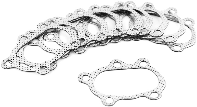 картинка Прокладка под турбину GT25, GT28 5 дыр, графит магазин  StreetTuning 