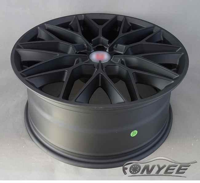 картинка Новые диски HRE P200 Replika R19 5X120 ET35 J8,5, черные матовые магазин  StreetTuning 