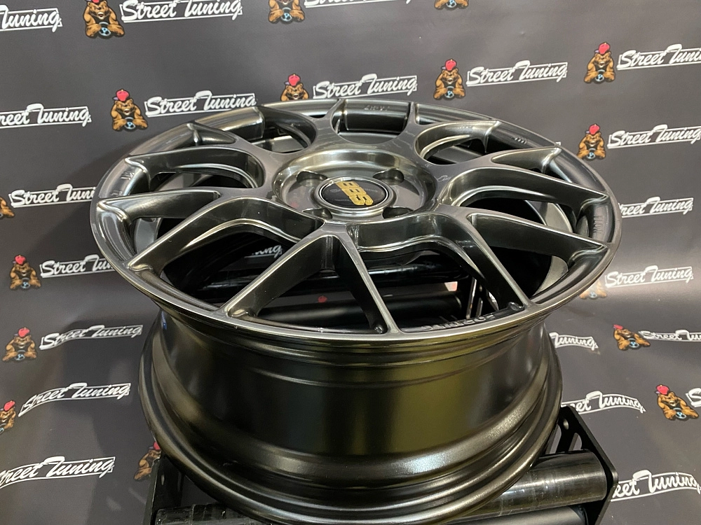 картинка Новые диски BBS R15 J6.5 ET38 4X100, Hyper Black от магазина  StreetTuning