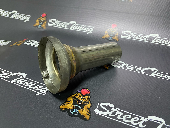 картинка Флейта без регулировки 76 мм магазин  StreetTuning 