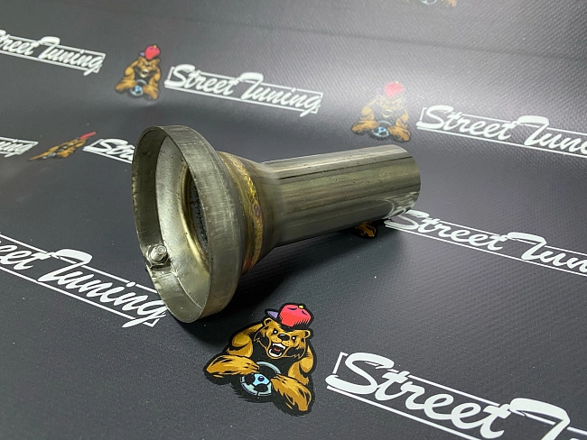 картинка Флейта без регулировки 76 мм магазин  StreetTuning 