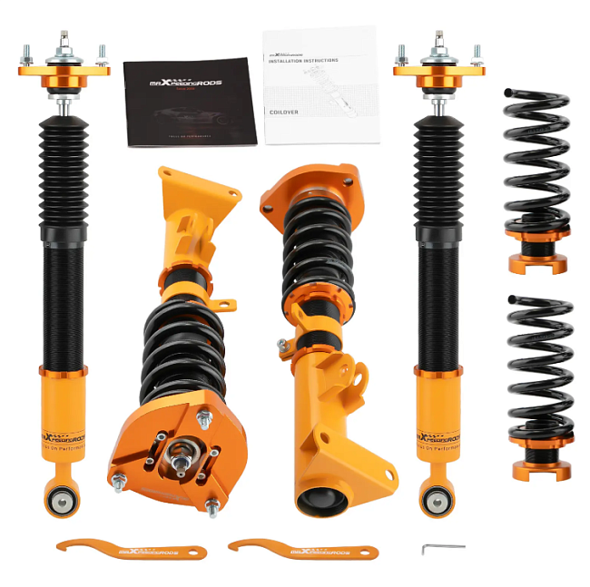 картинка Койловеры Maxpeedingrods для Mercedes Benz C-Class W204 RWD 2008-2014 магазин  StreetTuning 